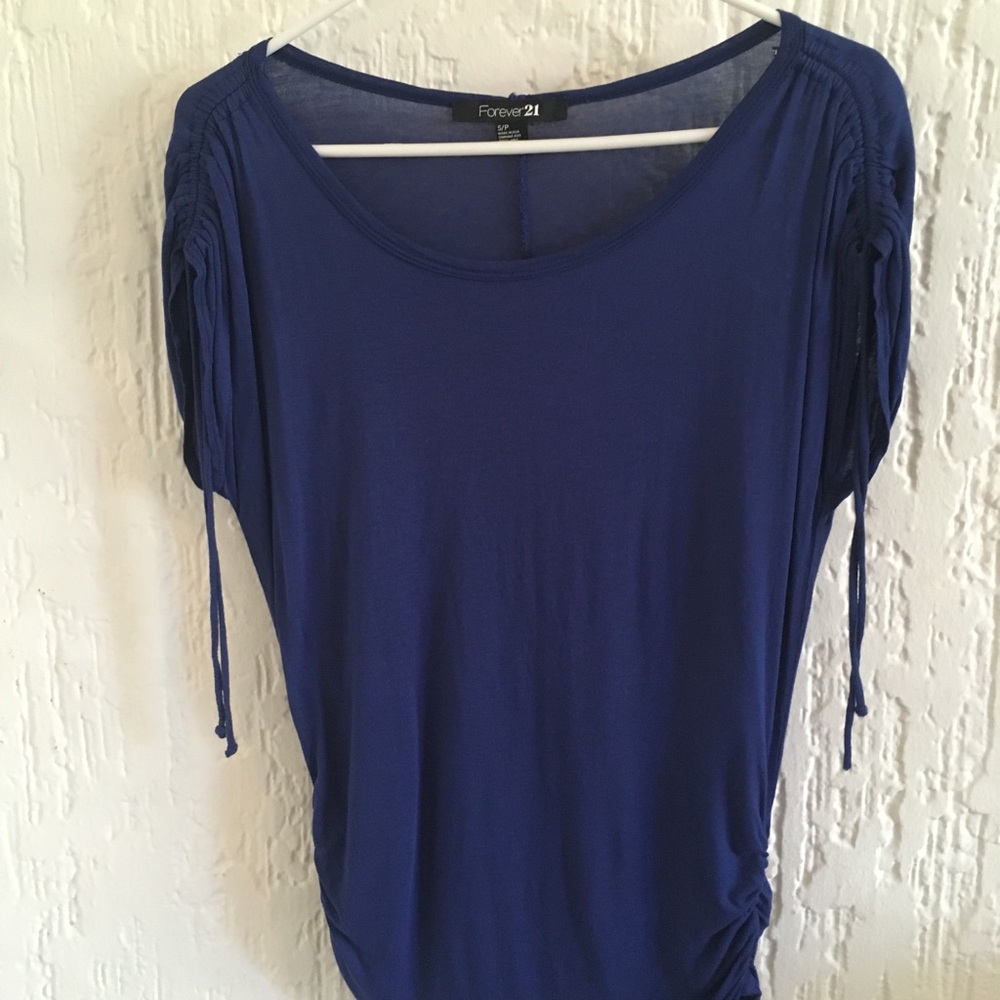 Forever 21 Blue Shirt Size Small